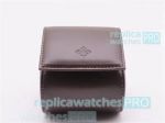 Patek Philippe Brown Leather Watch Roll Travel Watch Case